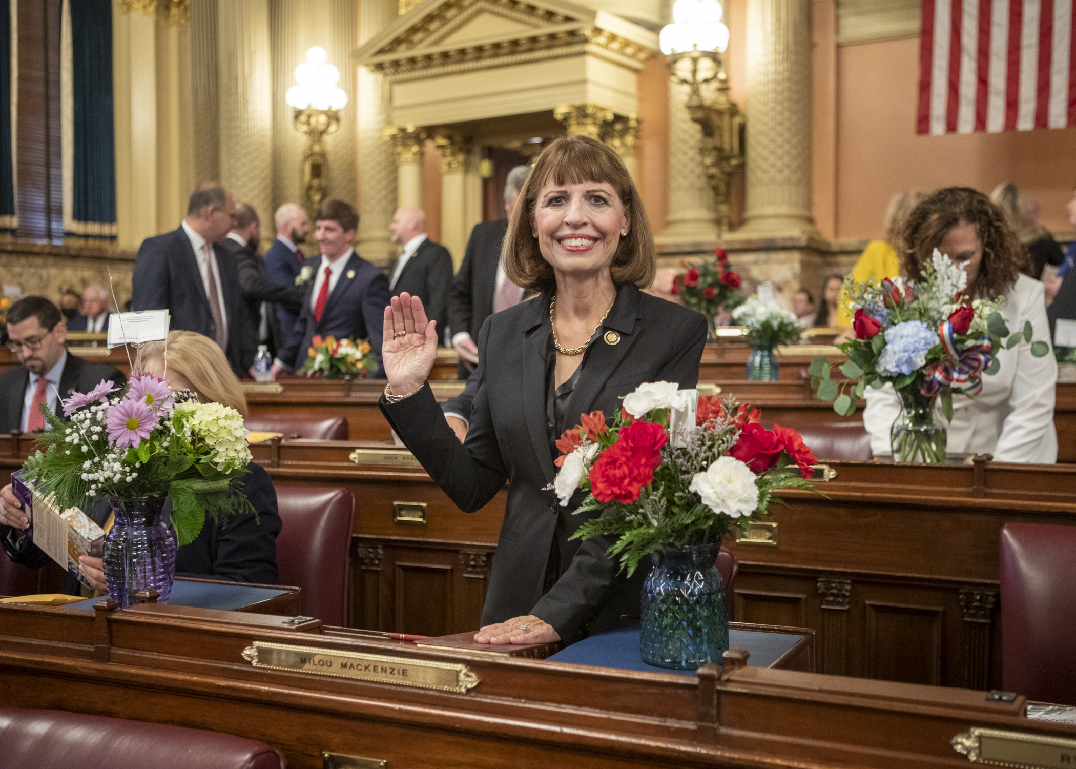 Milou Mackenzie Takes Oath of Office for Second Term 